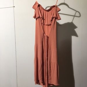 Lauren Conrad off shoulder dress